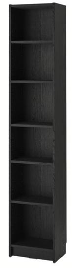 IKEA BIlly zwart, Ophalen, Met plank(en), Minder dan 50 cm, Gebruikt