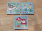 3 houten inlegpuzzels Hema, Ophalen, 2 tot 4 jaar, Gebruikt, Van hout