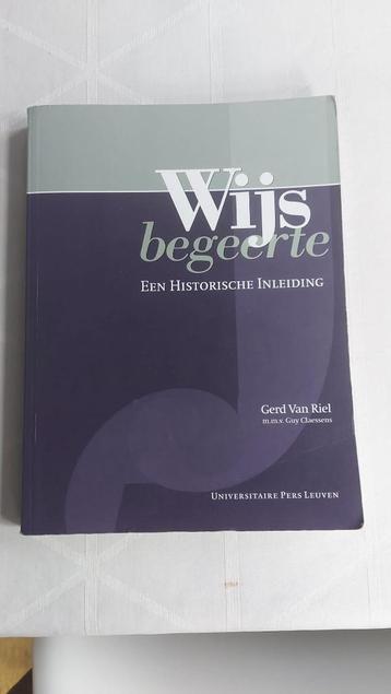 Wijsbegeerte een historische inleiding pers leuven beschikbaar voor biedingen