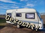 Caravan gezocht kijk in omgeving, Caravans en Kamperen, Caravans, Particulier