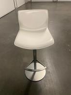 Lot van 3 design bar krukken, Maison & Meubles, Tabourets de bar, 90 cm ou plus, Enlèvement, Utilisé, Cuir