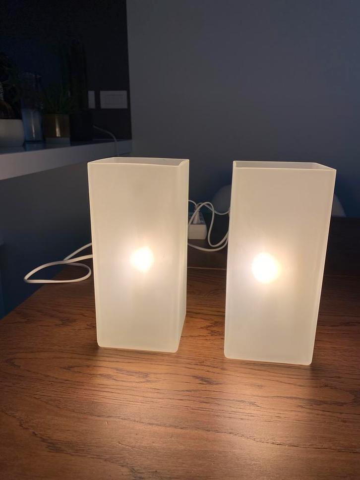 Grönö (Ikea) tafellamp x2, Huis en Inrichting, Lampen | Wandlampen, Zo goed als nieuw, Ophalen