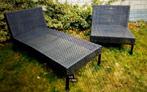 Wicker loungeset KOOPJE, Ophalen, 3 zitplaatsen, Zo goed als nieuw, Loungeset