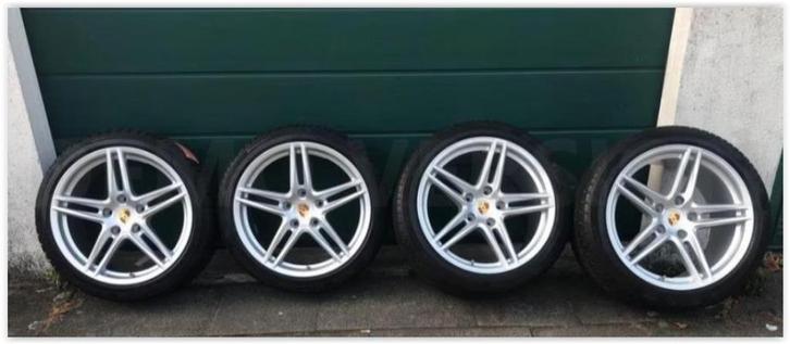 winterband met aluminium velg Porsche 911 991, Auto-onderdelen, Banden en Velgen, Band(en), Winterbanden, 19 inch, 235 mm, Personenwagen