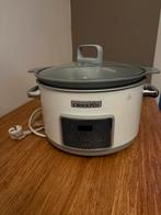 Crockpot/slowcooker 5liter (perfecte staat), Electroménager, Enlèvement ou Envoi, Minuteur, Comme neuf