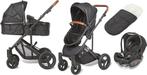 Kinderwagen Slee Mobile - full black, Kinderen en Baby's, Verstelbare duwstang, Zo goed als nieuw, Ophalen, Kinderwagen