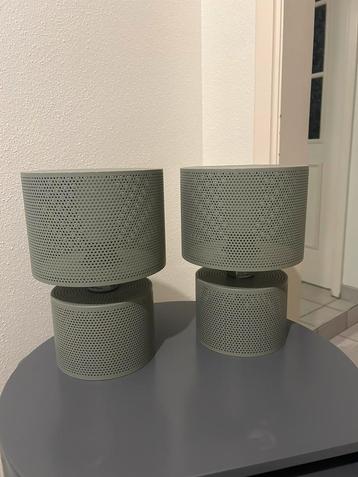 2 mooie grijze nachtlampjes merk Zuiver  beschikbaar voor biedingen