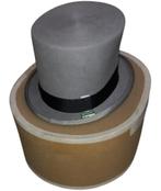 Wegener hoge hoed., Retrohouse@telenet.be, Hoed, W, Ophalen of Verzenden