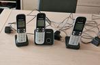 3 delige Handset telefoon, Telecommunicatie, Vaste telefoons | Handsets en Draadloos, Ophalen, Zo goed als nieuw, 3 handsets