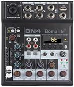 Professionele audiomixer 4-kanaals klankbordconsole systeem, Ophalen of Verzenden, Nieuw, Instrumentmicrofoon