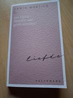 Liefde, Enlèvement, Neuf, Erwin Mortier