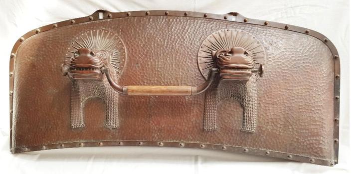 Couvercle de cheminée, Art Nouveau., Antiquités & Art, Antiquités | Accessoires de maison, Enlèvement ou Envoi