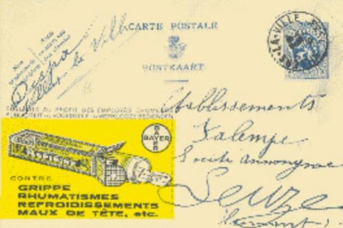 PUBLIBEL 13: ( ASPIRINE ) : GENEESMIDDEL, MEDECINE,MEDICINE, Timbres & Monnaies, Timbres | Europe | Belgique, Affranchi, Autre