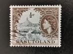 Basutoland 1961/63 - Koningin Elisabeth II en Mount Qiloane, Ophalen of Verzenden, Overige landen, Gestempeld