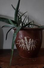 Aziatisch aardewerk bloempot, Tuin en Terras, Ophalen, Gebruikt, Aardewerk