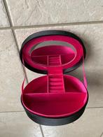 Petite boîte à bijoux pour enfants - noir et rose fuchsia, Ophalen, Gebruikt, Zwart, Overige typen