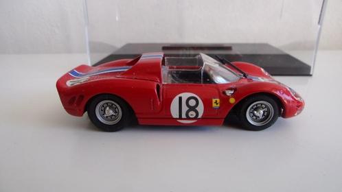 FERRARI 365 P2 (PEDRO RODRIGUEZ) 24H MANS 65.MODEL BOX 1/43, Hobby en Vrije tijd, Modelauto's | 1:43, Gebruikt, Auto, Overige merken