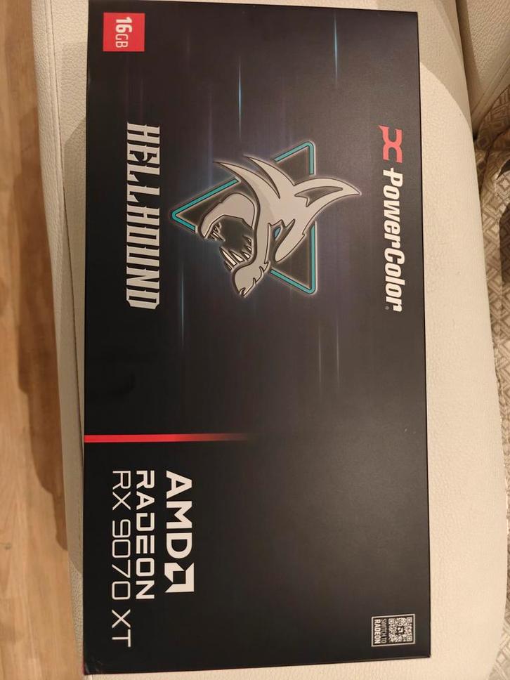 RX 9070 XT PowerColor Hellhound 16 GB – Comme neuve, Computers en Software, Videokaarten, Zo goed als nieuw, AMD, PCI-Express 5.0