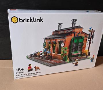 lego 910033 Ancien hangar à machines de train - Bricklink, Enlèvement, Neuf, Ensemble complet, Lego