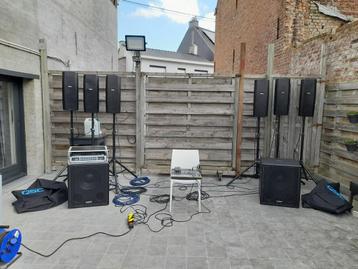 QSC PA-installatie beschikbaar voor biedingen