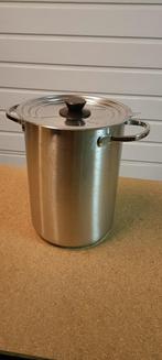 Hoge Asperge- en Pastapan - Resto by Demeyere, Huis en Inrichting, Keuken | Potten en Pannen, Kookpan of Snelkookpan, Inox, Gebruikt