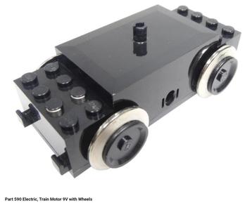 Moteur de train Lego 9V, Enlèvement ou Envoi, Lego