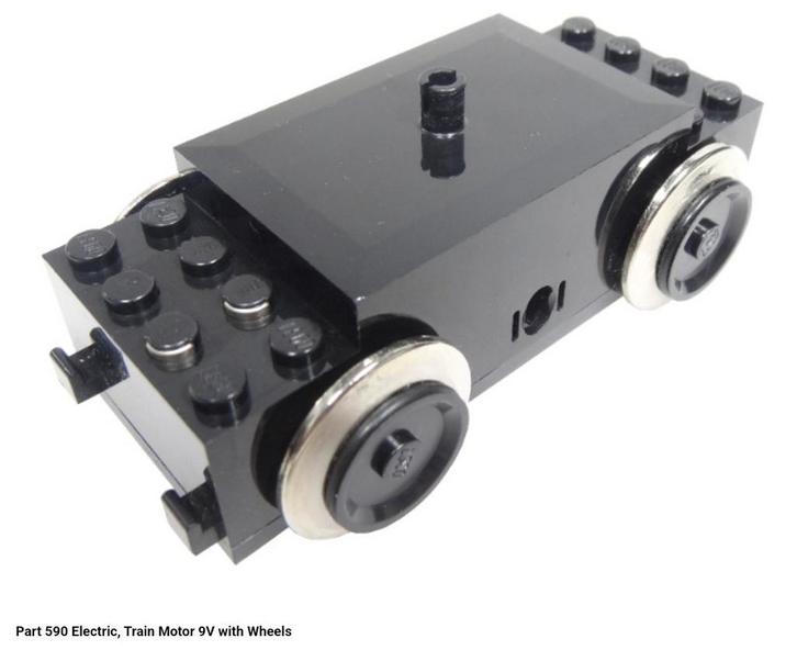 Lego 9V treinmotor in gebruikte staat, Kinderen en Baby's, Speelgoed | Duplo en Lego, Lego, Ophalen of Verzenden
