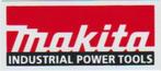 Makita Industrial Power Tools sticker #1, Envoi, Neuf