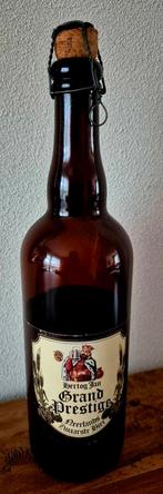 Hertog Jan Grand Prestige bier collector's item 1990, Verzamelen, Biermerken, Ophalen of Verzenden, Zo goed als nieuw, Flesje(s)