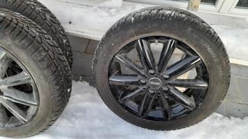4 roues avec pneus Hiver pour mini F56 beschikbaar voor biedingen