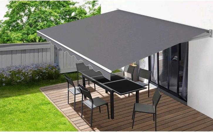 Luifel Milano — grijs, 3x2 m, Tuin en Terras, Partytenten