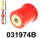 Strongflex differentieel rubber achterzijde Rood BMW 5 Serie, -, Nieuw, Ophalen of Verzenden, -