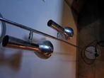 vintage dubbel vloerlamp, 70er vintage look, 150 tot 200 cm, Gebruikt, Metaal