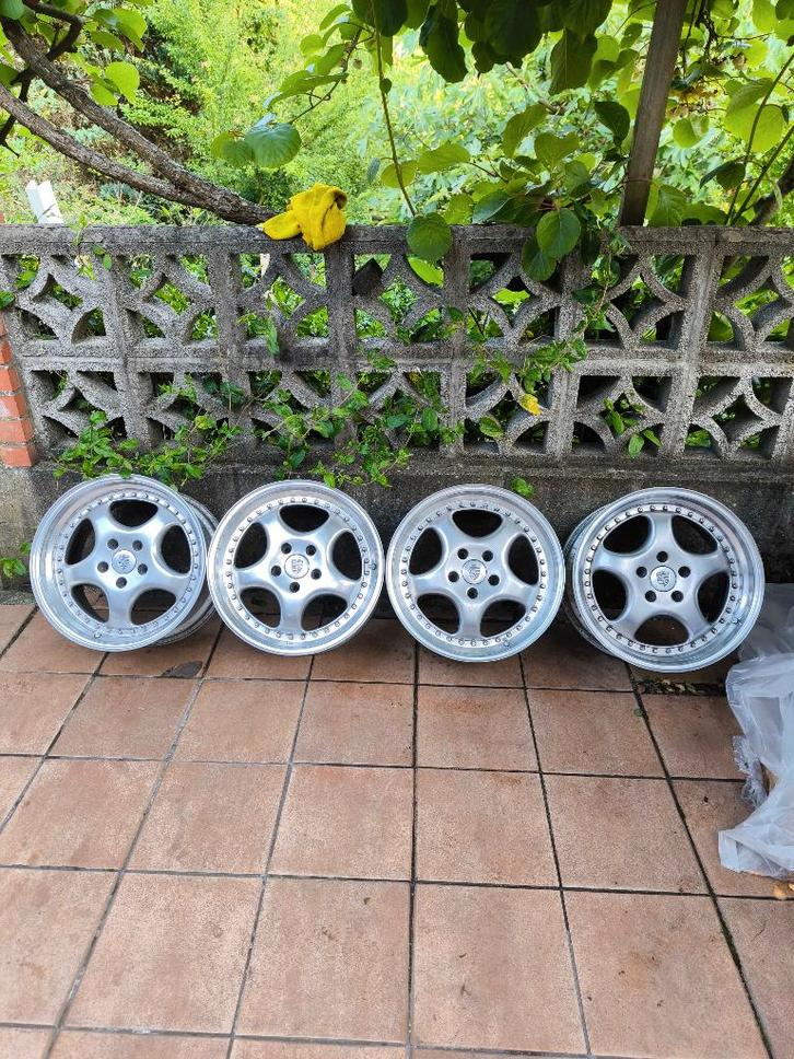 Prachtige RH 17" velgen Style Porsche 5/112 8.5x17 & 9x17, Auto-onderdelen, Banden en Velgen, Velg(en), 17 inch, Ophalen