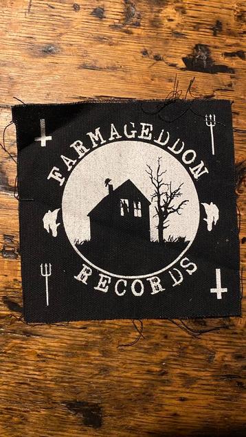 Patchs (Farmageddon Records, Joe Buck, Filthy Still)