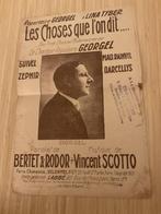 24 partitions anciennes musique et paroles, Musique & Instruments, Partitions, Enlèvement, Utilisé, Autres genres, Populaire