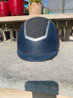 paardrijhelm horze donker blauw, Dieren en Toebehoren, Paardrijkleding, Gebruikt, Ophalen of Verzenden, Dames, Recreatie