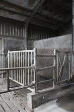 Stierenhok met zelfsluitend voer hek, Doe-het-zelf en Bouw, Ophalen of Verzenden, Gebruikt, Zink, Overige typen