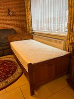 Eenpersoonsbed, Huis en Inrichting, Ophalen, 90 cm, Eenpersoons, Bruin