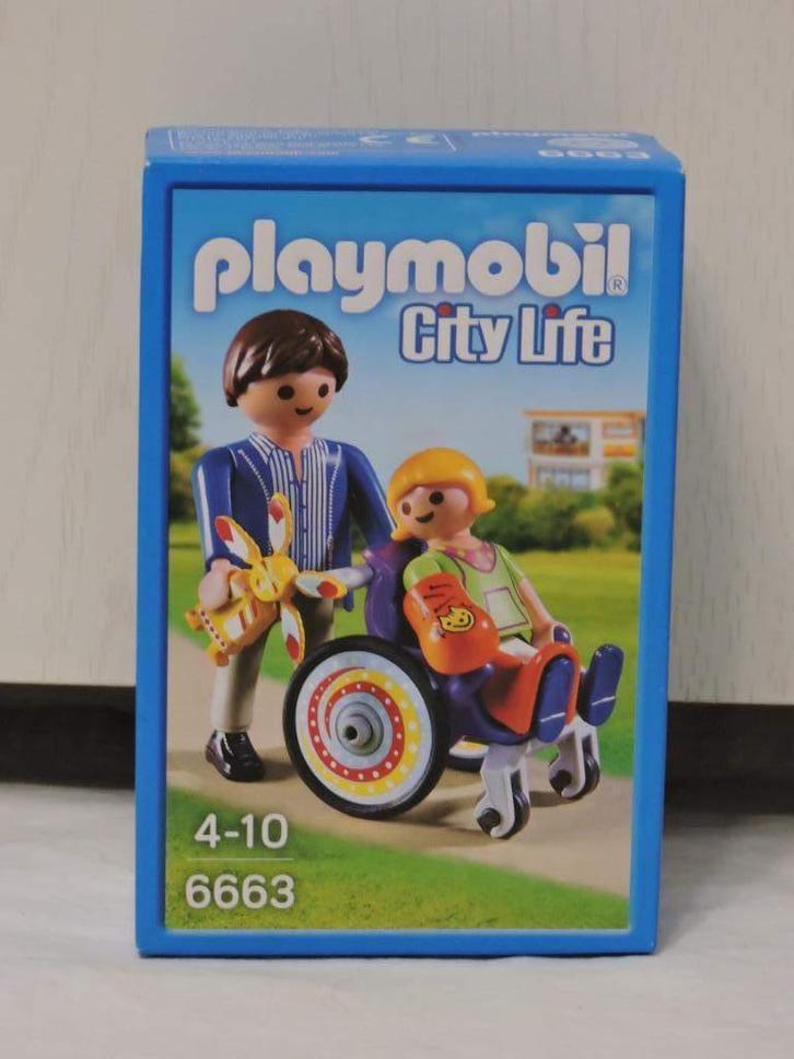 Playmobil City Life Enfant blessé et Papa 6663 NEUF, Kinderen en Baby's, Speelgoed | Playmobil, Nieuw, Complete set, Ophalen of Verzenden