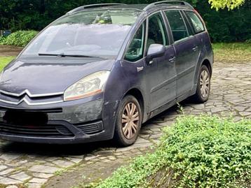 Citroen C4 grand picasso kapotte motor te koop beschikbaar voor biedingen