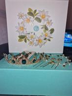 Sieraden set met tiara, Vêtements | Femmes, Vêtements de mariage & Accessoires de mariage, Enlèvement ou Envoi, Neuf, Vert, Accessoires