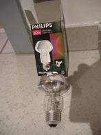 Ampoule Philips 220v 60w crown silver E27 NEUF, Gloeilamp, 60 watt of meer, Nieuw, E27 (groot)