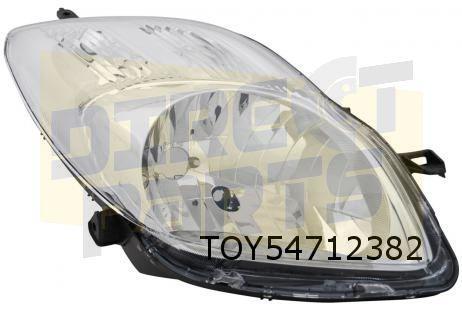Toyota Yaris (1/09-) koplamp Rechts (chrome) OES! 811300D330, Auto-onderdelen, Verlichting, Toyota, Nieuw, Verzenden