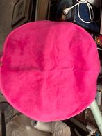 Rond donzig tapijt roze, Huis en Inrichting, Stoffering | Tapijten en Vloerkleden, Ophalen, Zo goed als nieuw, Rond