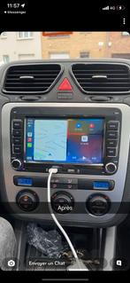 Autoradio CarPlay Bluetooth gps radiogolf5 polo Touran, Neuf