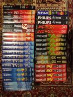 lot sealed VHS cassettes (Maxell, Sony,...), CD & DVD, Neuf, dans son emballage, Enlèvement ou Envoi
