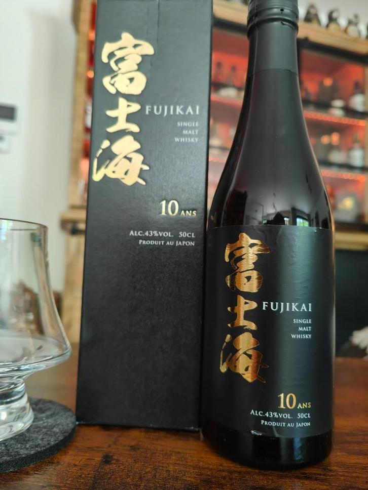 Fujikai Single Malt Whisky 10 Years 50cl 43%, Verzamelen, Wijnen, Nieuw, Overige typen, Overige gebieden, Vol, Ophalen of Verzenden