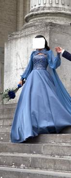 Bruidsjurk, Kleding | Dames, Trouwkleding en Trouwaccessoires, Trouwjurk, Blauw, Zo goed als nieuw, Ophalen