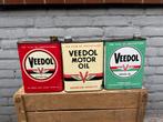 Zeldzame Veedol olie blikken, Ophalen of Verzenden, Gebruikt, Verpakking